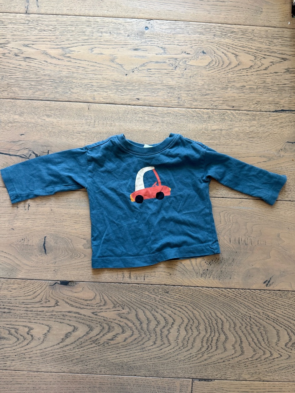 Hanna Andersson Baby Car Long Sleeve Tee 3–6M